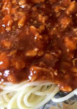 Spaghetti Saus BBQ