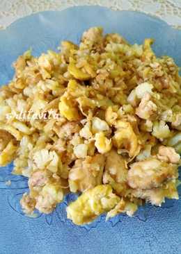 Nasi Goreng Diet Cauliflower fried rice (bunga kol)