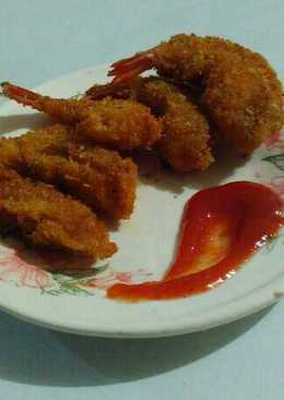 Udang tempura kilaaat,, #hari ini menunya serba kilat