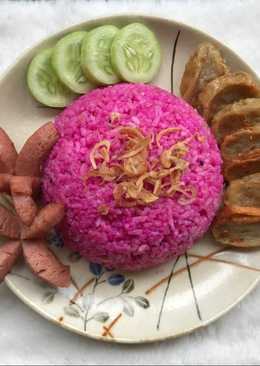 Nasi goreng buah naga