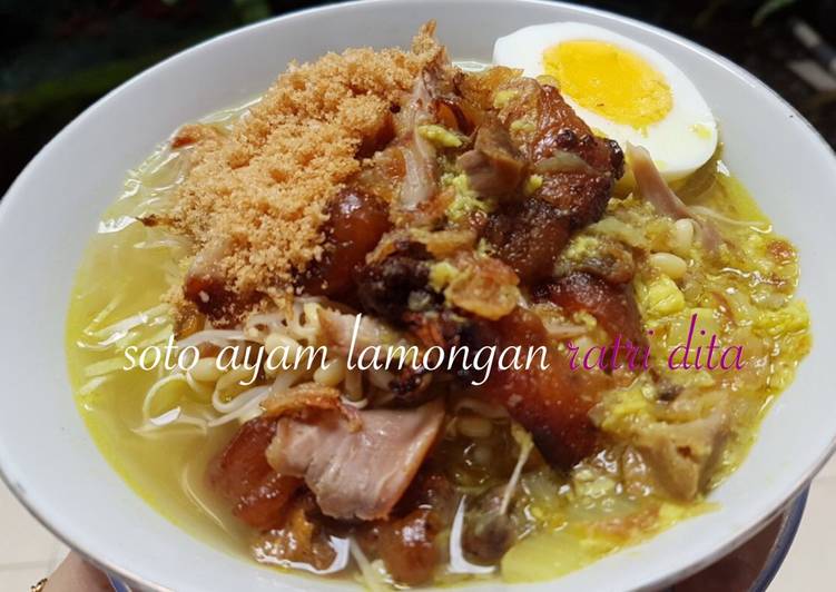 cara membuat Soto lamongan