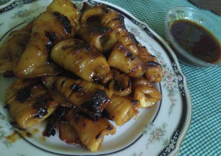 gambar untuk resep makanan Cumi Bakar Teflon Cepat Saji