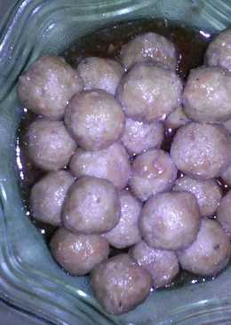 Bakso Tempe kuah Sarden