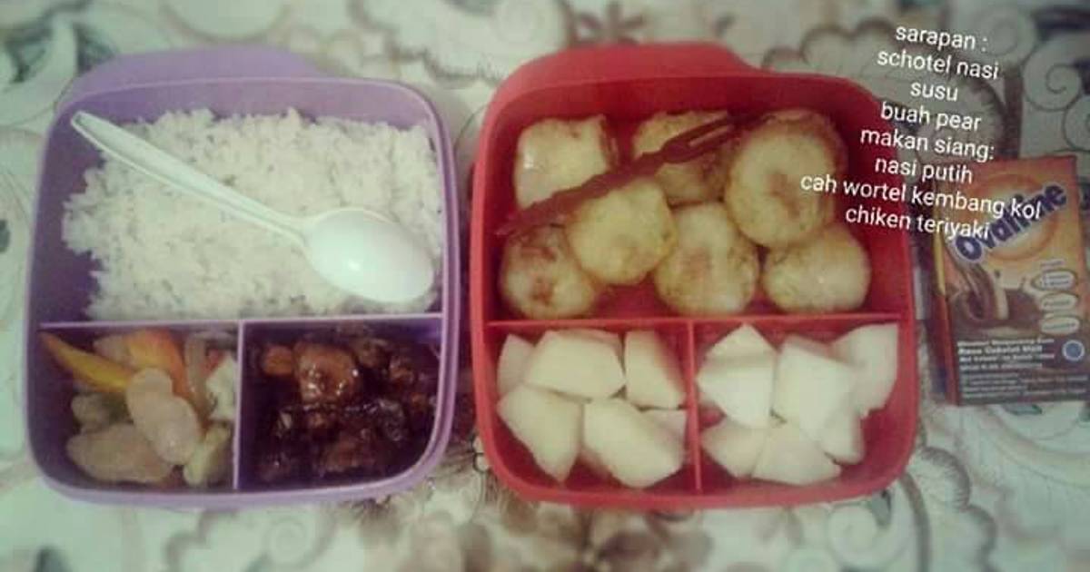 Nasi bekal sekolah - 532 resep - Cookpad