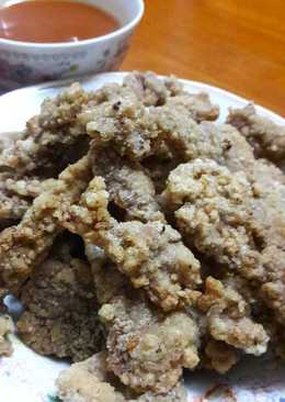 Babi Crispy Saus Asam Manis