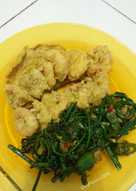 Tumis Paku dan Udang Telur Tepung