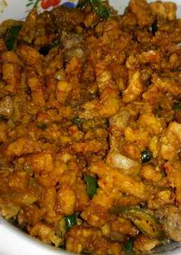 Sambal goreng hati ampela tempe