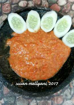 Sambal pecel lele lamongan