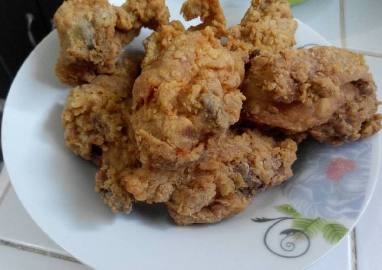 Resep Ayam Goreng Tepung Krispi Kiriman dari Retno Kusumaningtyas