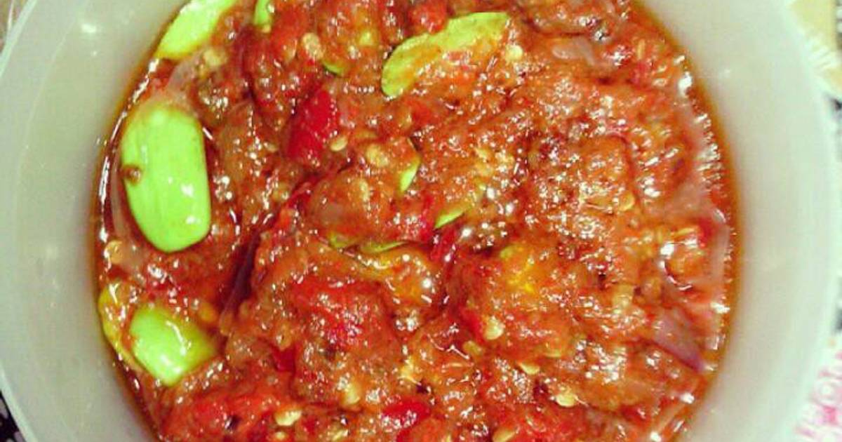  Sambal bajak pete  12 resep Cookpad