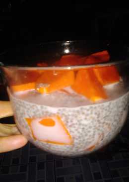 Chia puding (skm)pepaya