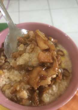 Bubur ayam oatmeal