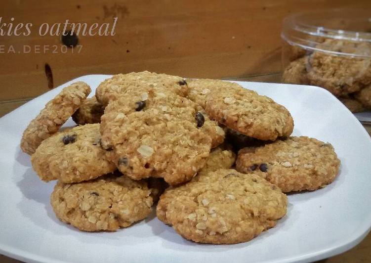 Resep Cookies oatmeal ?? By mimi salwa ( Dhea )