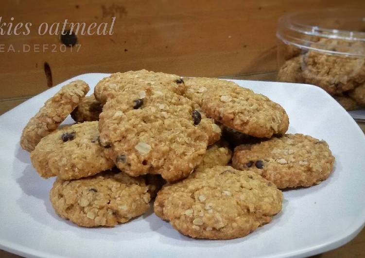 gambar untuk resep makanan Cookies oatmeal ??