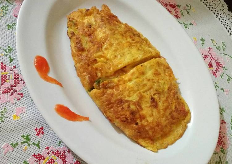 Resep Telur dadar keju Oleh Vee's Kitchen ??