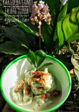 Bakso Bayam Ikan Tuna