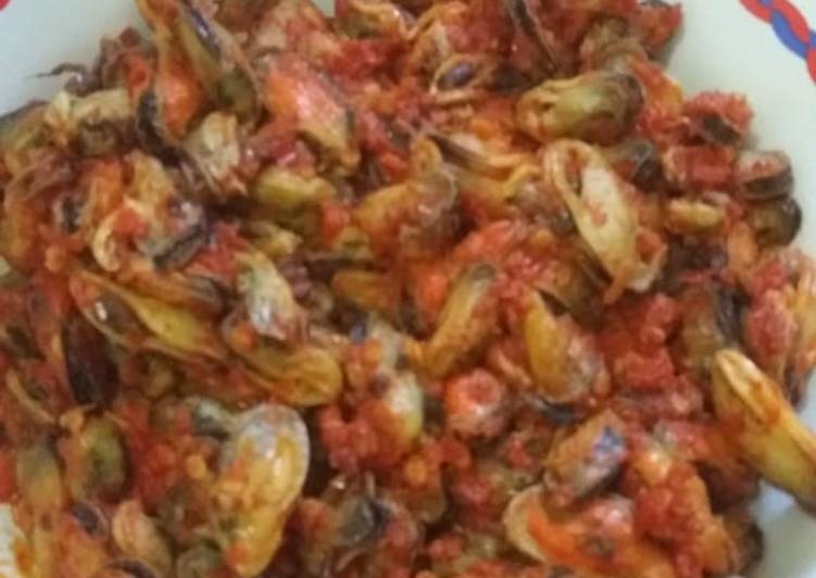 resep masakan Balado kerang