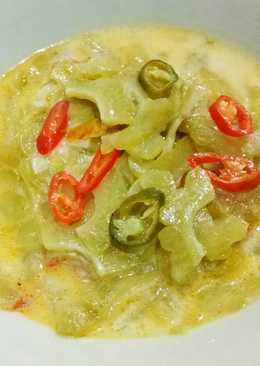 Tumis Pare Kuah Santan