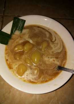 Kolak candil ketan putih
