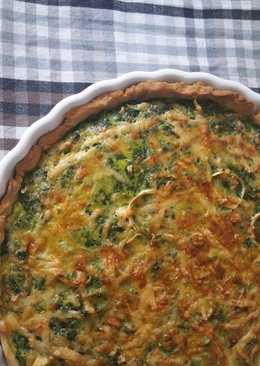 Quiche bayam