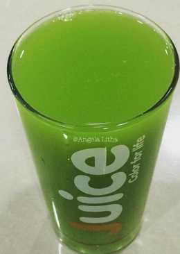 Jus sayur dan buah #green juice