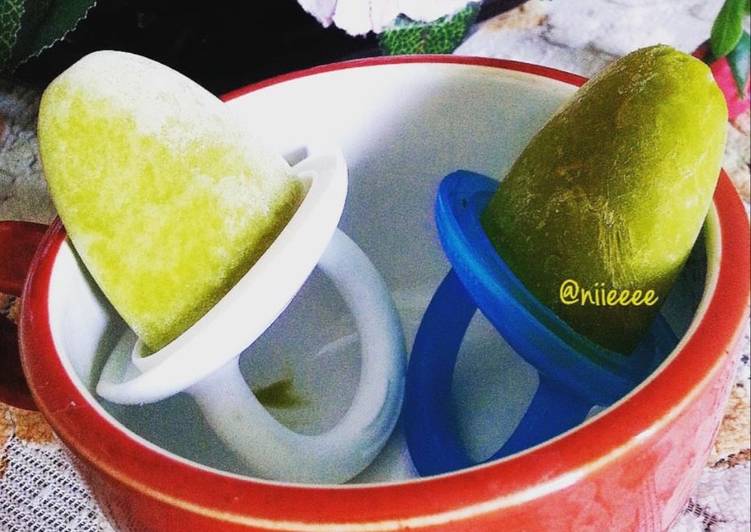 resep makanan Popsicle Avocado