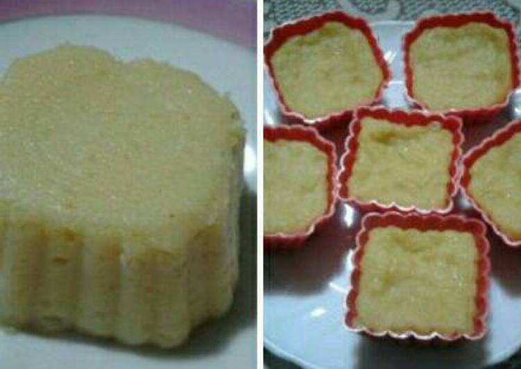 resep makanan Puding roti tawar kukus