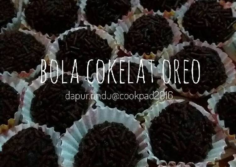 resep Bola Cokelat Oreo