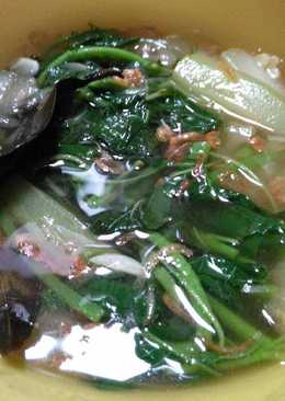 Sayur Bening Timun Bayam