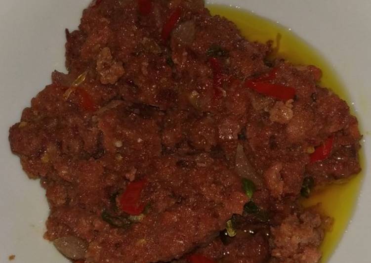 Resep Daging sapi kornet Kiriman dari Dina Apriliyana