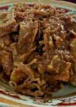 Rujak petis khas madura