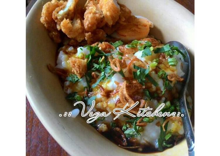 Resep Bubur Ayam crispy Oleh Vega Kalthum