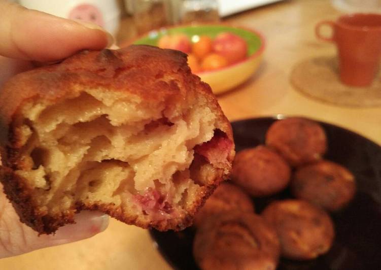 Resep Yoghurt Strawberry Muffin nan Lembut Karya Dapur Marxia