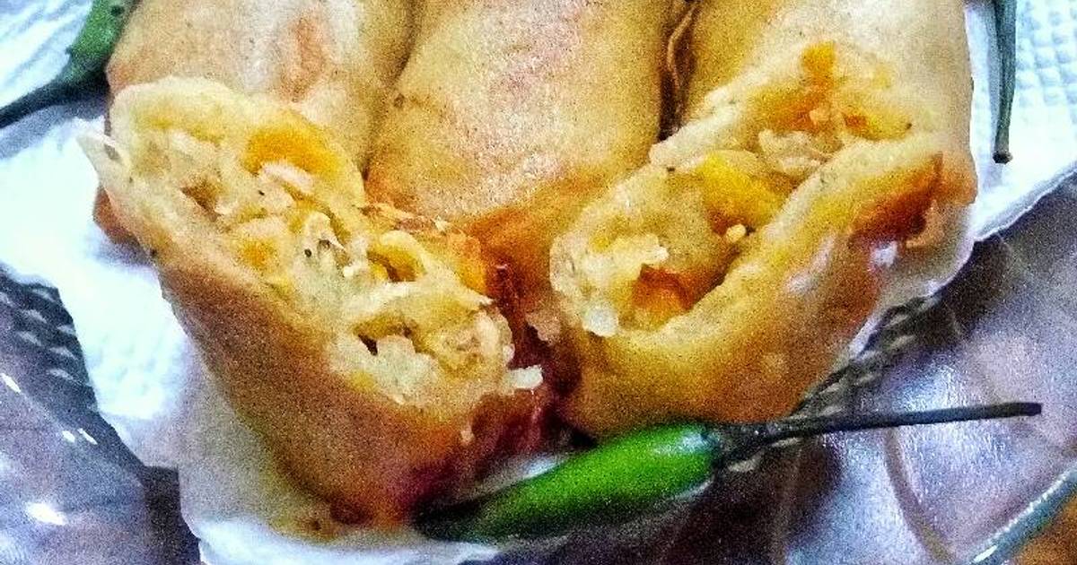 iResepi iLumpiai goreng tanpa irebungi vegetable spring roll 