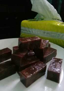 Puding permen Coklat