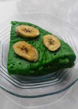 Kue pisang pandan magiccom#beranibaking