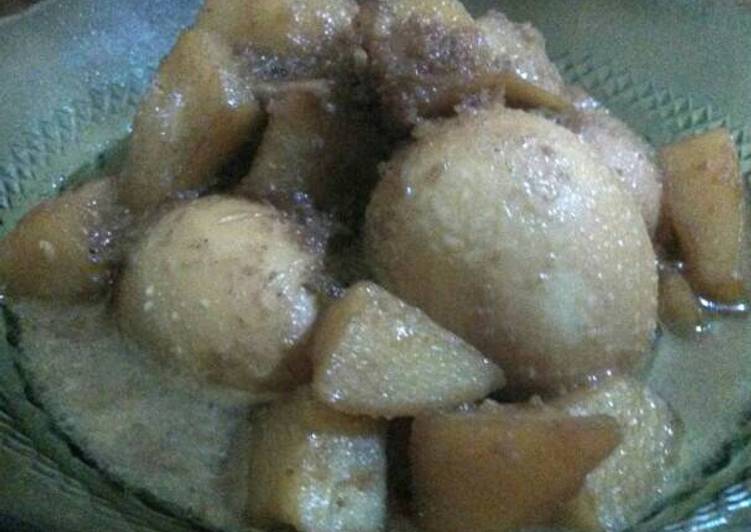 resep masakan Semur Telur Kentang