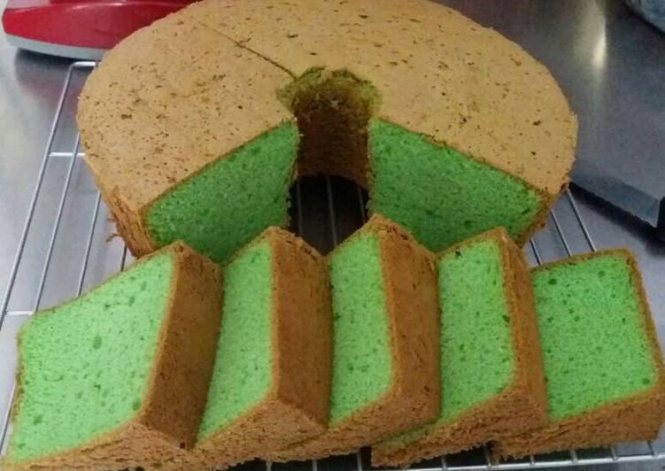 resep masakan Pandan sifon cake