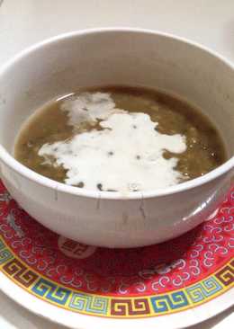 Bubur kacang hijau empuk