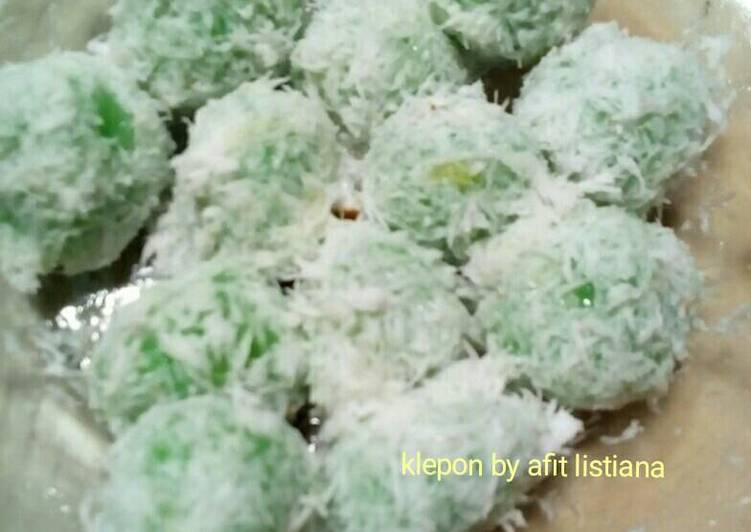 gambar untuk resep Klepon simple