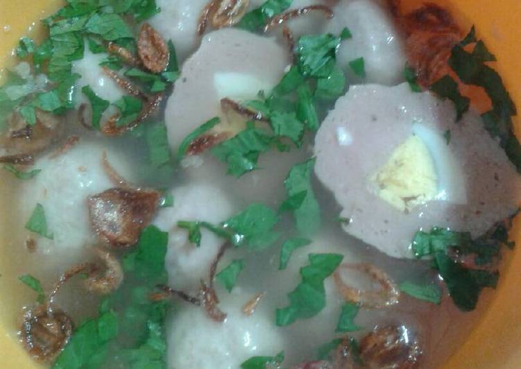 resep makanan Kuah Bakso lezat