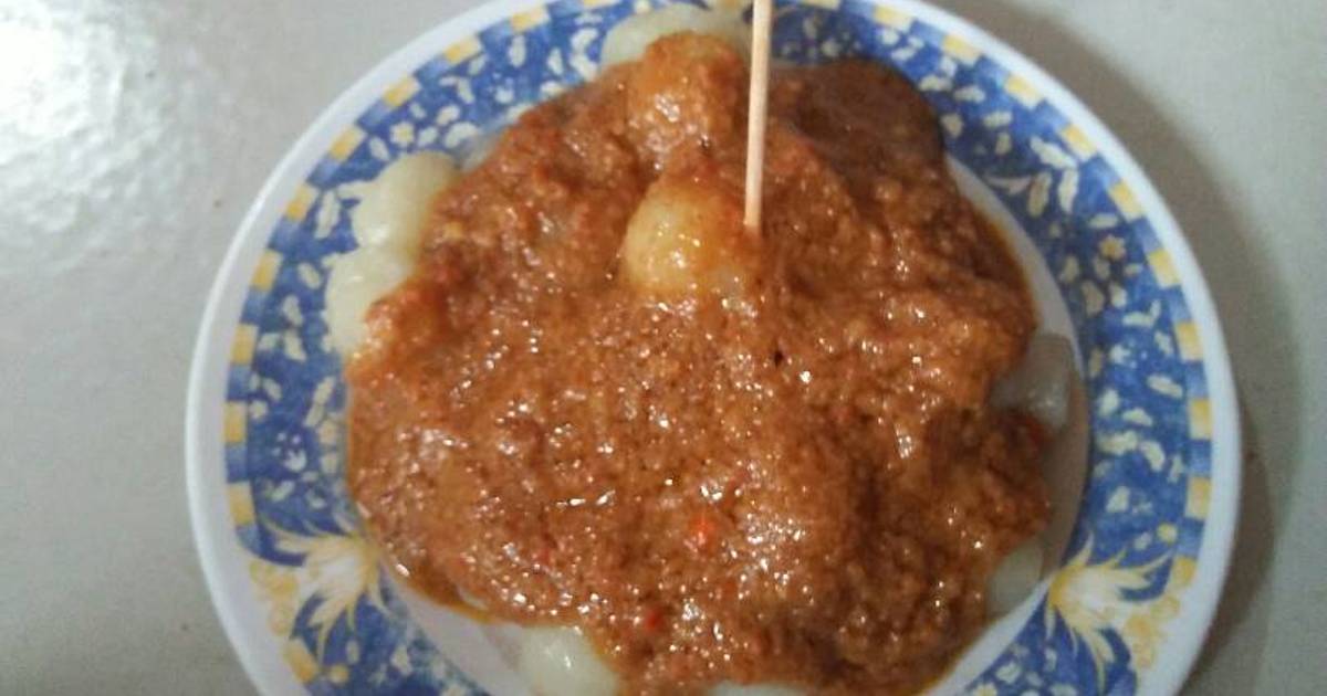 448 resep  cilok kanji bumbu kacang enak dan sederhana 