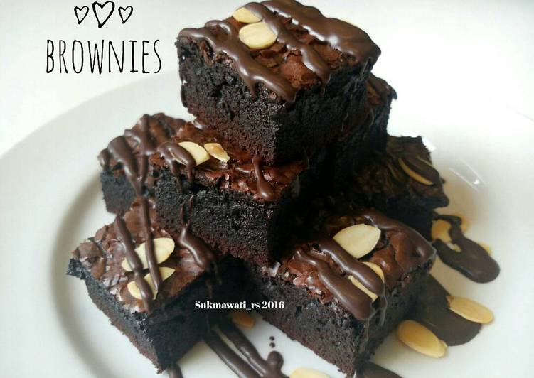 gambar untuk resep Brownies Cokelat Moist