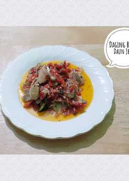 Daging Balado Daun Jeruk