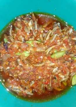 Sambel goreng ikan teri dan petai