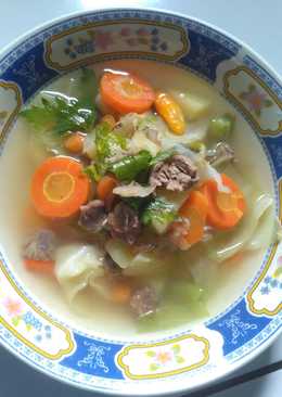 Sayur Sop Tetelan Daging Sapi