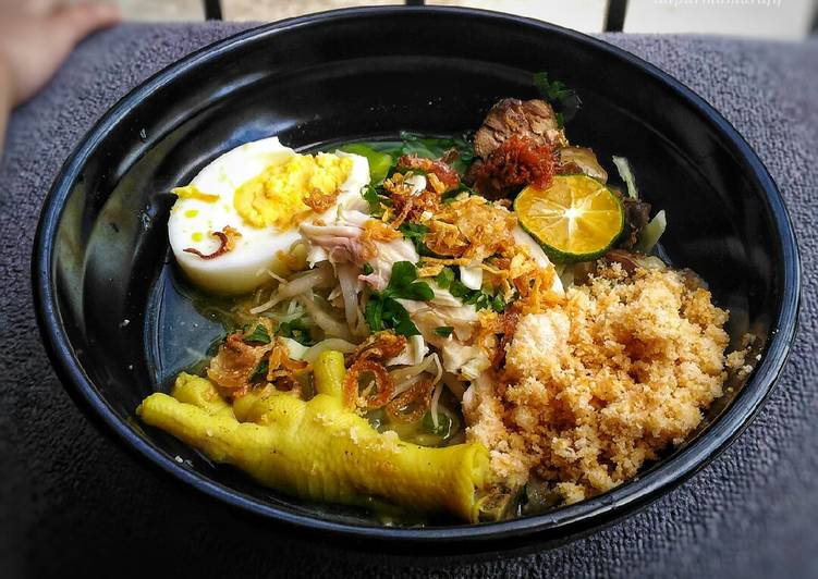 resep makanan Soto lamongan