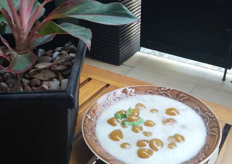 Bubur cenil ubi cilembu recipe main photo