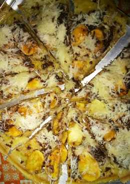 Martabak manis pisang coklat keju (teflon)