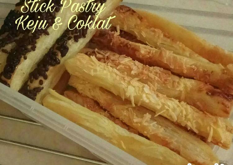 resep Stick Pastry Keju & Coklat